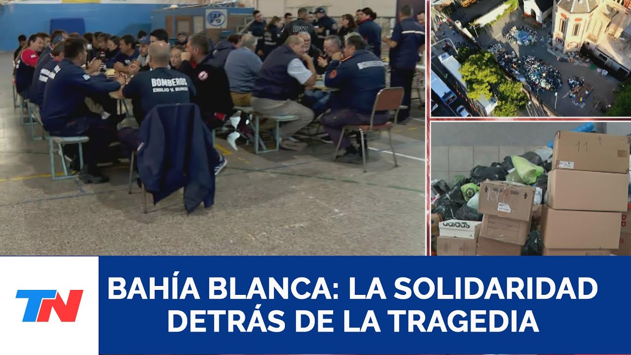 BAHÍA BLANCA I Loa bomberos de la reconstrucción
