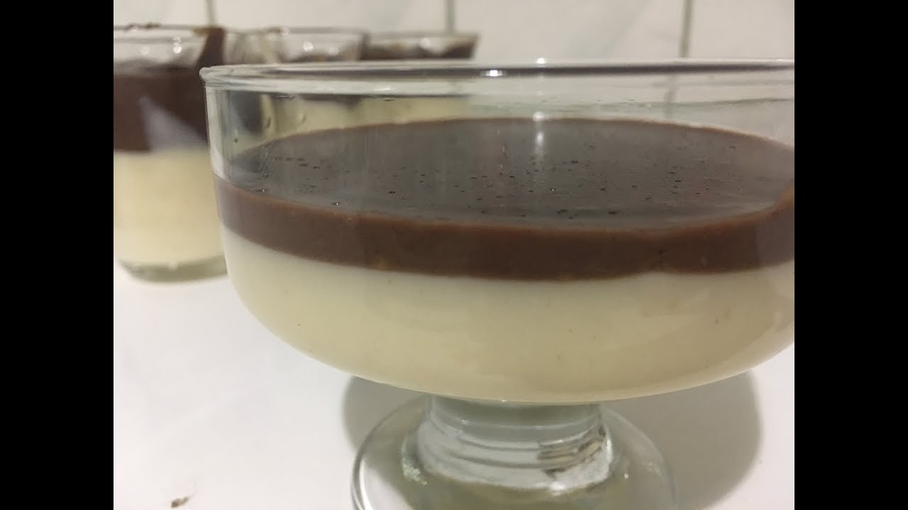 Ev Yapımı Puding Tarifi | Vanilya ve Çikolatalı Muhallebi Tarifi | Burcununmutfağı