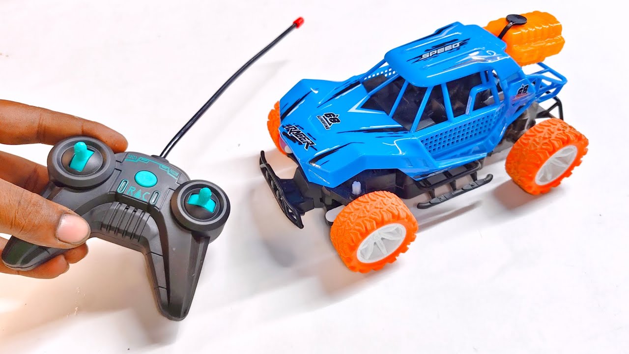 Rc Spray Climbing Remote Control car unboxing and testing