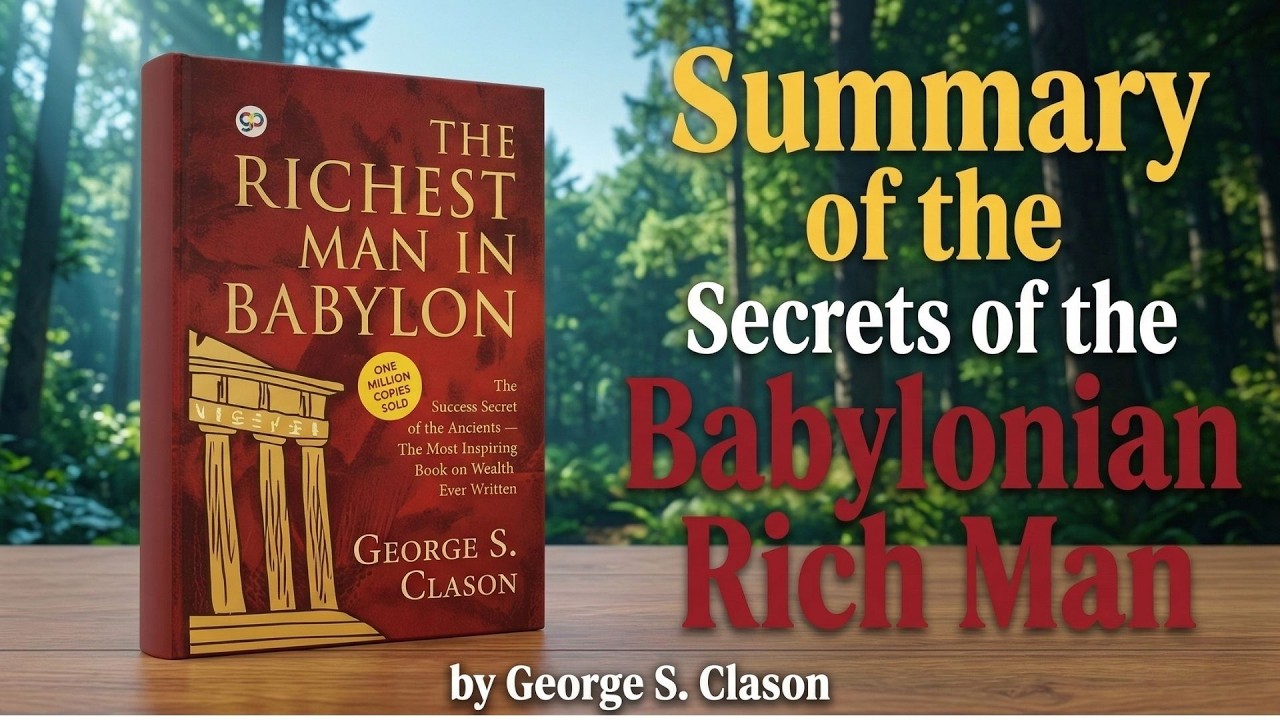 Summary of the Secrets of the Babylonian Rich Man |🔥 Summary of The Richest Man in Babylon 🔥
