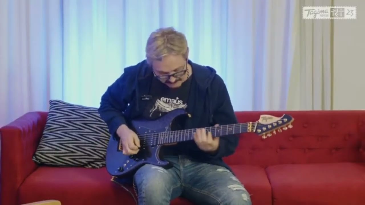 Juninho Afram falando sobre a Nova guitarra Tagima Ja-1 Gold Edition #viral #2023 #juninhoafram