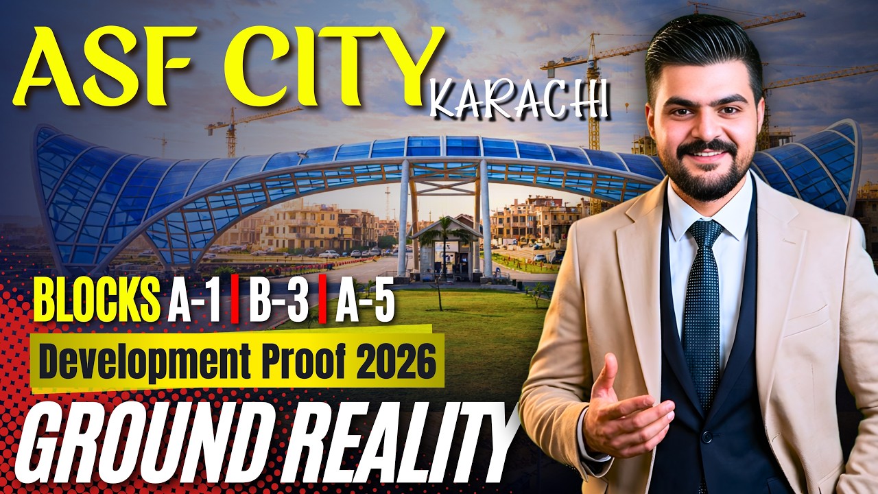 ASF City Karachi Latest Update 2026 | Possession Started + Malir Expressway Impact 🔥