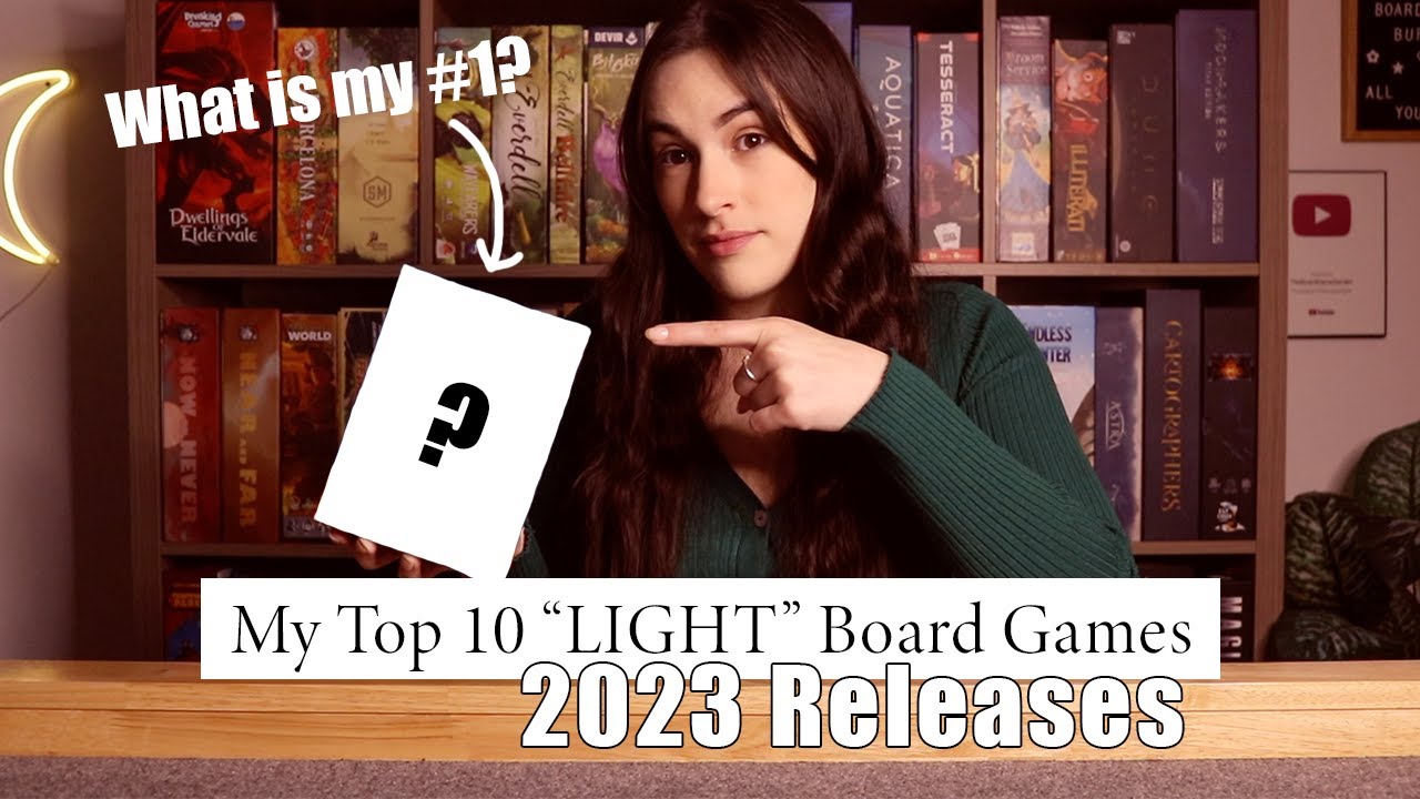 Мой топ-10 «ЛЕГКИХ» настольных игр 2023 года!