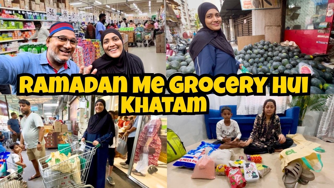 Ramadan Me Grocery Hui Khatam | Phir Se Gaye Dmart | Grocery Shopping Vlog | {AFREEN DASTARKHWAN}