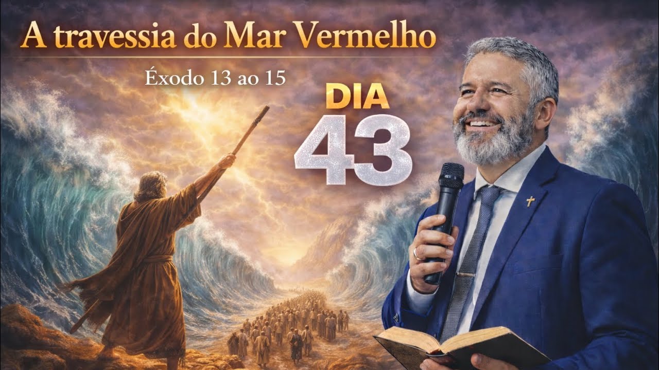 Dia 43 | A travessia do mar vermelho 