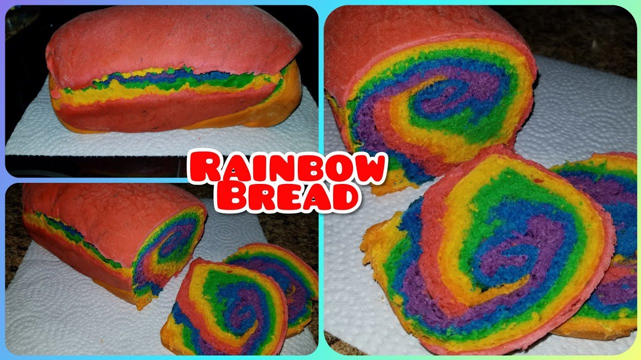 🌈🍞DIY RAINBOW BREAD 🌈🍞 |   Homemade bread