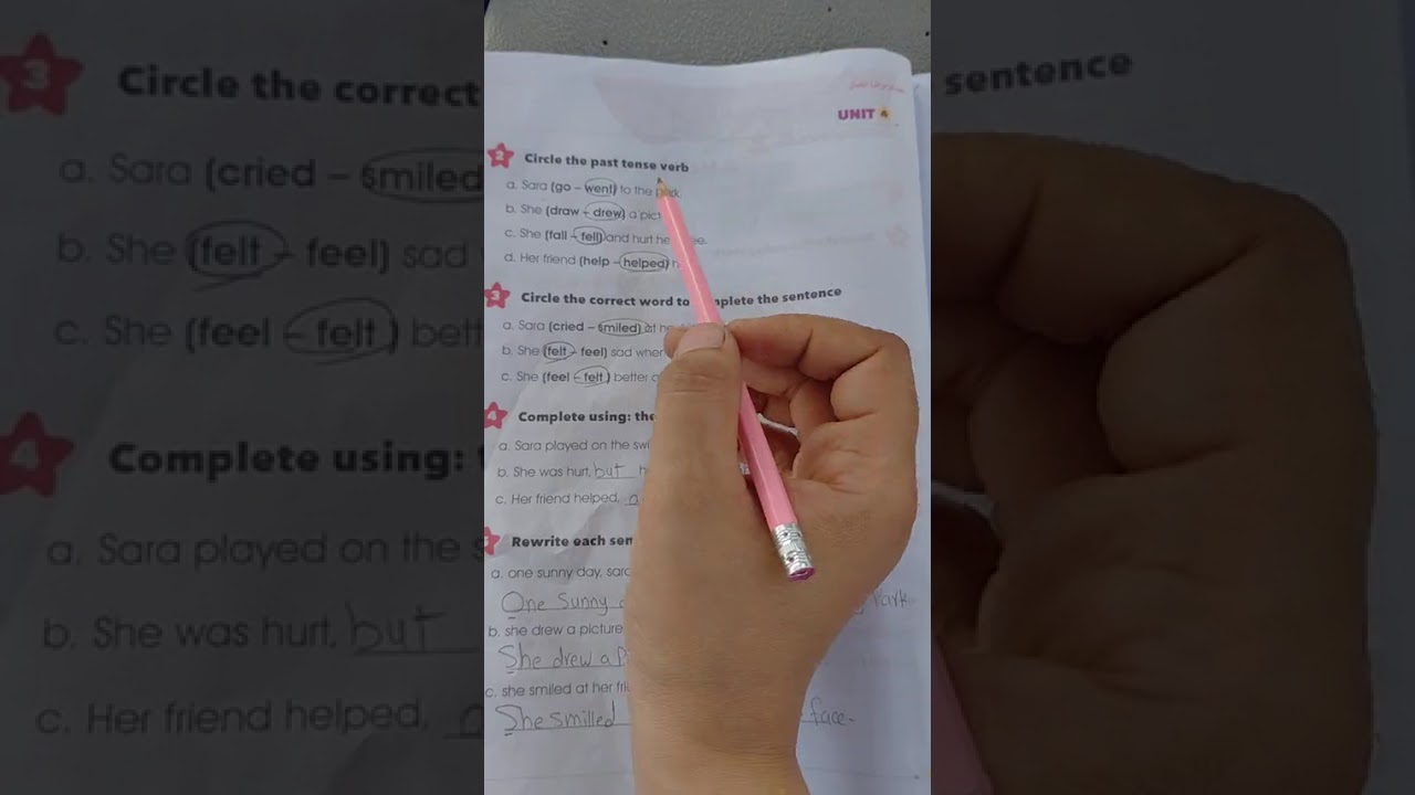 Unit 4 lesson 2 A helping hand