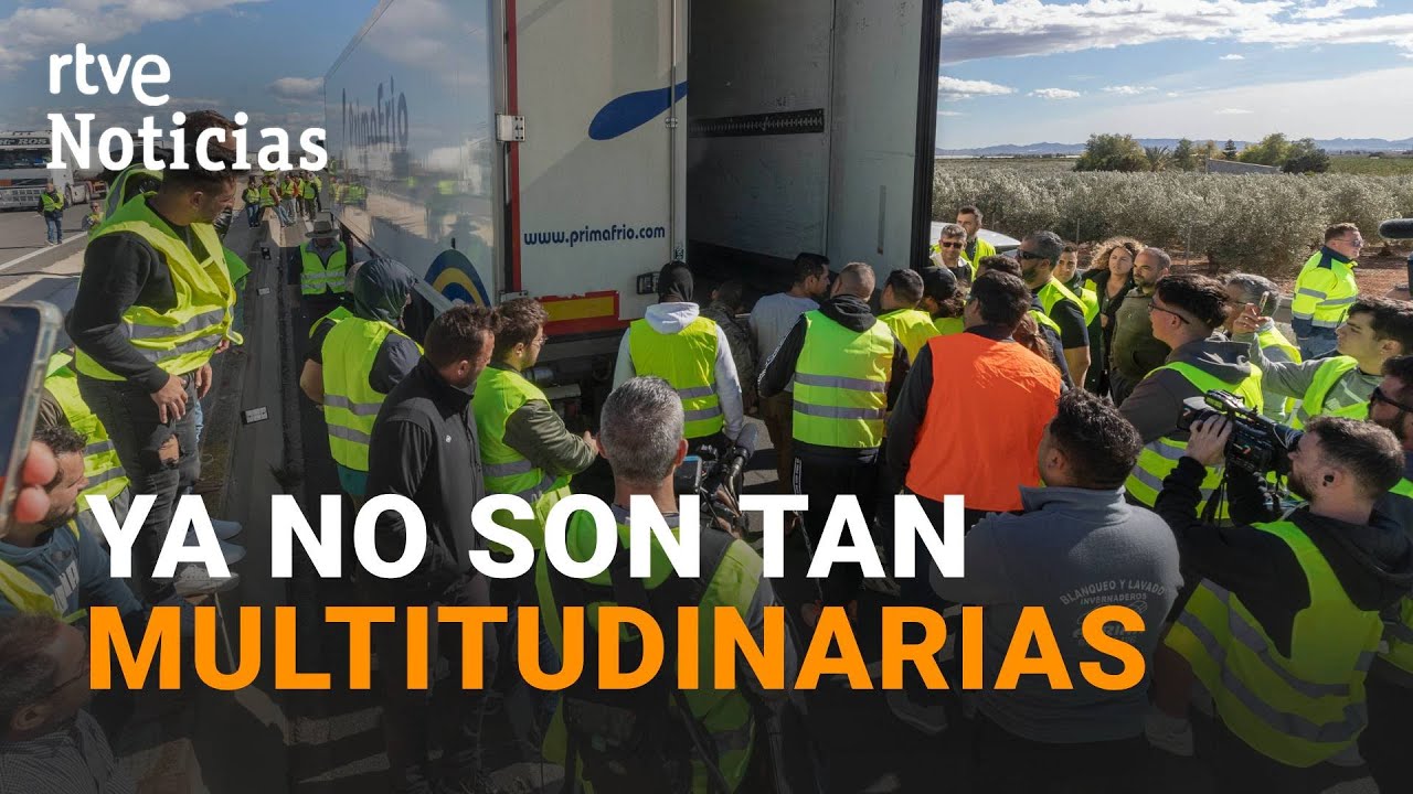 PROTESTAS CAMPO: Ya son CINCO JORNADAS CONSECUTIVAS de MOVILIZACIONES | RTVE Noticias