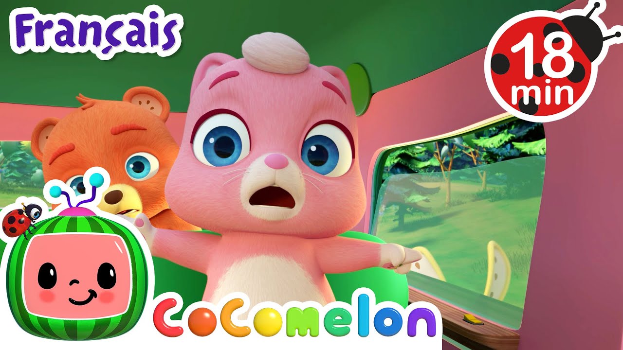 Les roues de l'autobus - Animaux fantastiques + Encore plus | Cocomelon JJ's Animal Time en français