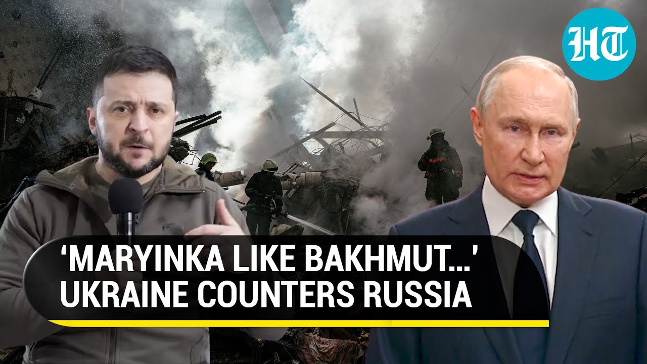 Ukraine’s Top General Rubbishes Russia’s ‘Captured Maryinka’ Claim, Draws Bakhmut Analogy | Watch