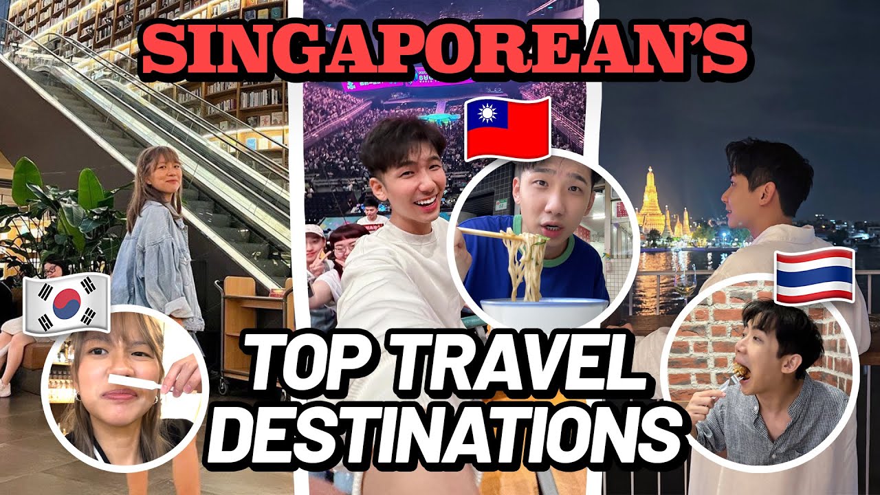 FLYING TO SINGAPOREANS’ TOP TRAVEL DESTINATIONS!!!! *KOREA + BANGKOK + TAIWAN*