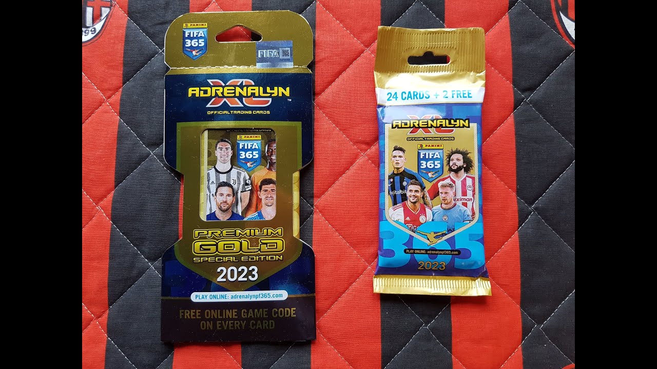 HIT!!! NOWOŚĆ!!! SASZETKA PREMIUM GOLD + FAT PACK - PANINI FIFA 365 2023 - SZOK ALE CUDNE LIMITKI!!!
