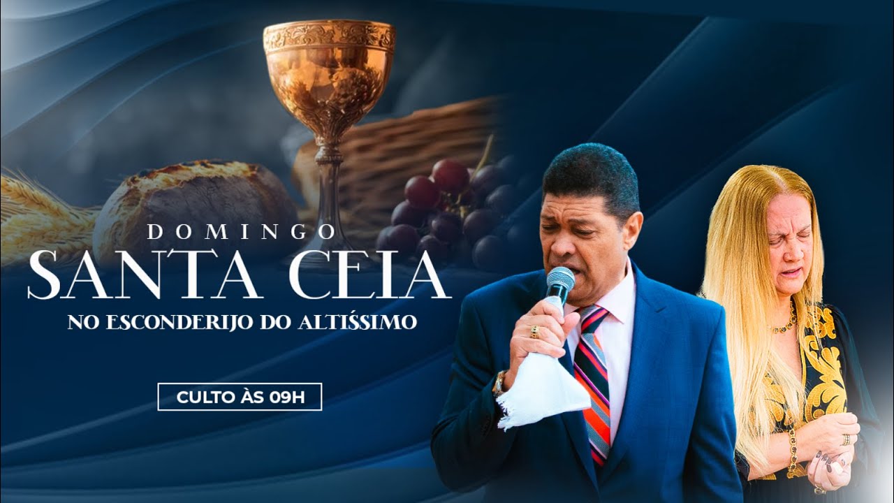 DOMINGO DA SANTA CEIA NO ABRIGO DE DEUS DO SALMOS 91 10/08/25 #ApóstoloValdemiro