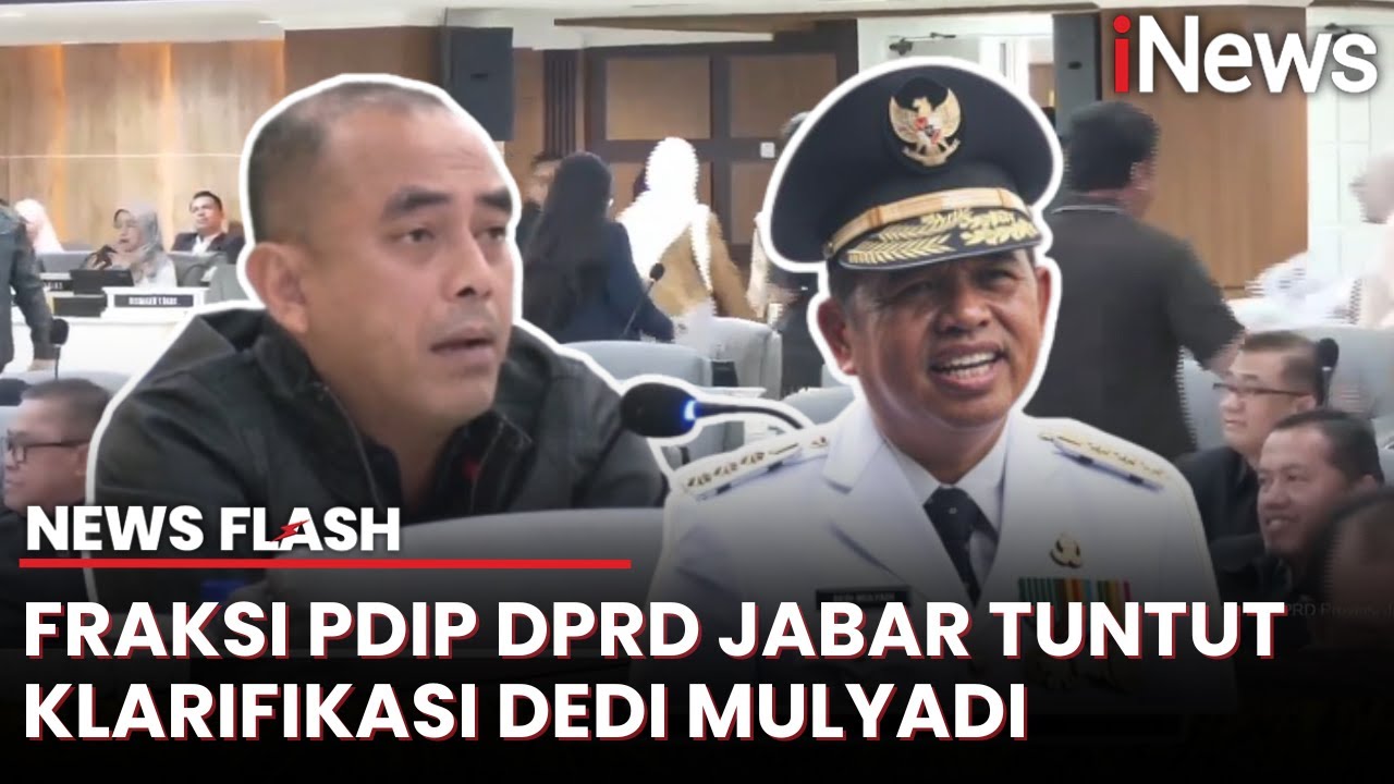 Kecewa dengan Pernyataan Dedi Mulyadi, Kader PDIP Walk Out saat Rapat DPRD Jabar | News Flash