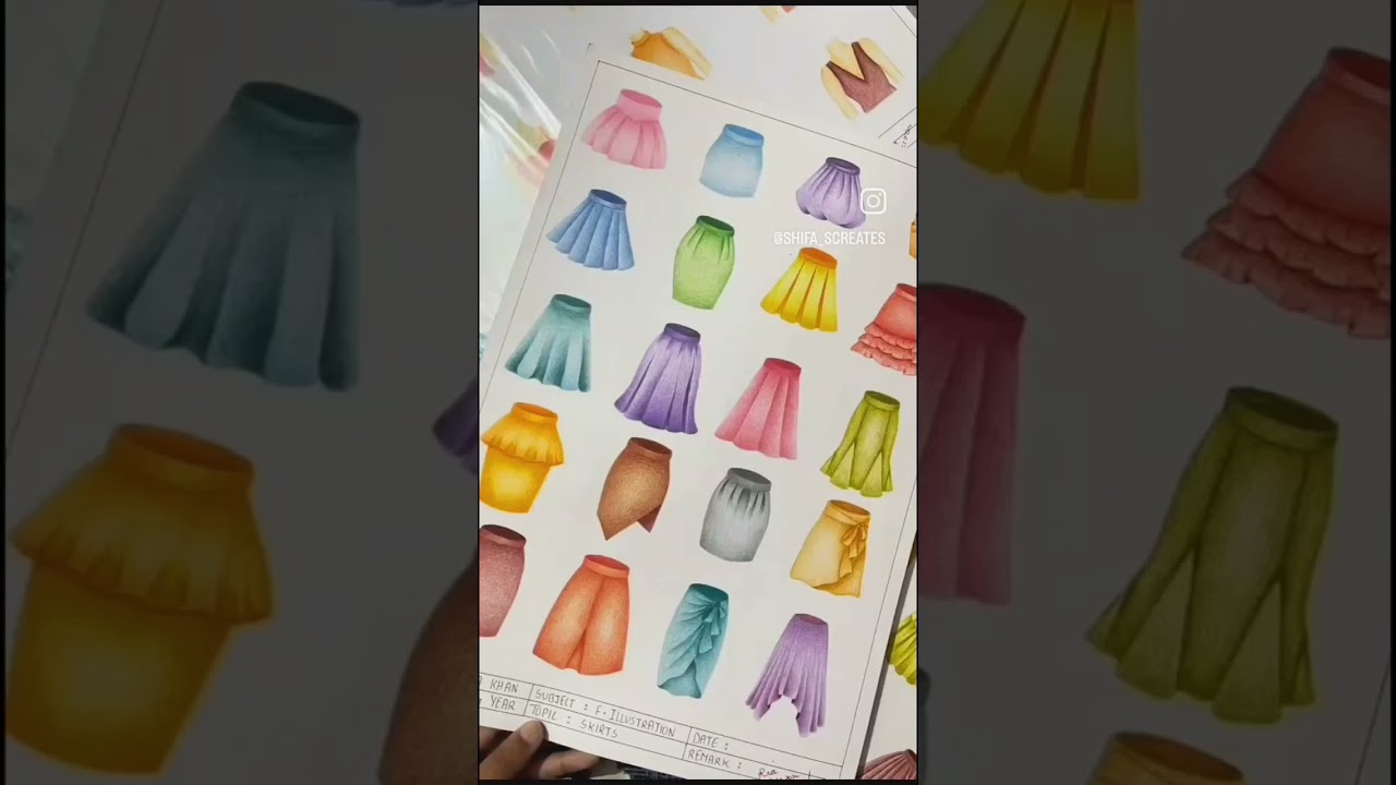 fashion work ✨.                           #fashionstudent #fashionsketch #fashionwork