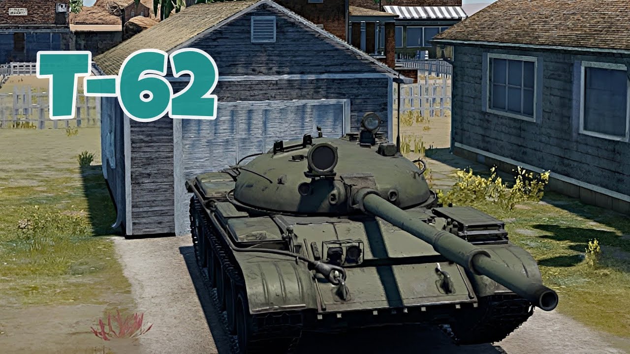 Т-62 с двумя новыми пулями APFSDS - War Thunder Mobile