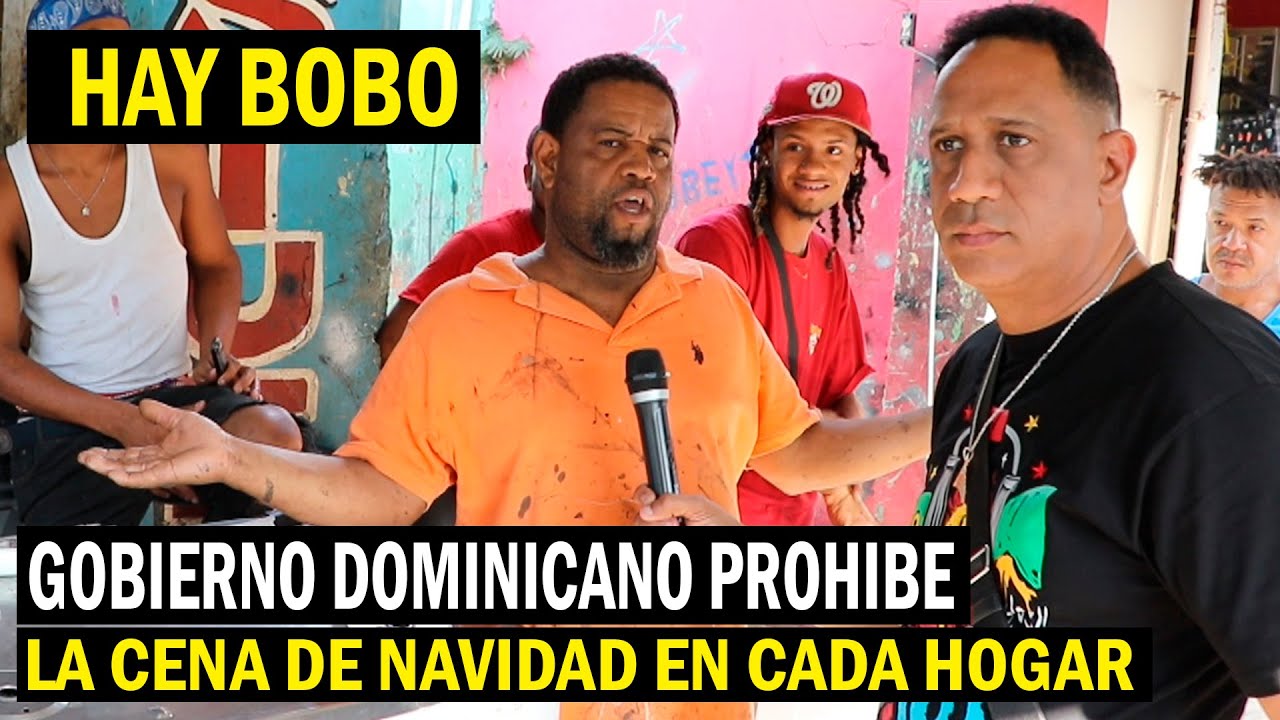 GOBIERNO DOMINICANO PROHIBE LA CENA DE NAVIDAD EN TODOS LOS HOGARES