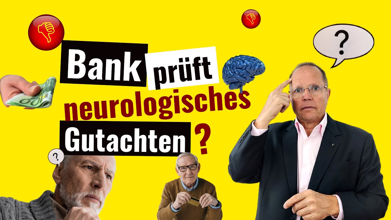 Bank blockiert Konto trotz neurologischem Attest - Darf sie das? Wer haftet? (Experte erklärt)