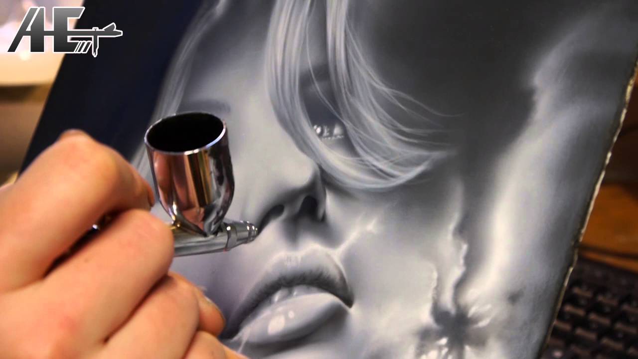 Airbrush Effects - Weltraumportrait Teil 2 (Episode 27)