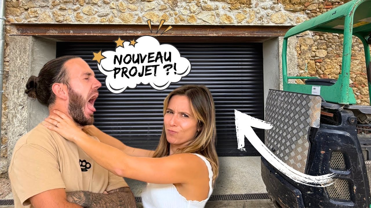 NOUVEAU PROJET : Présentation 3D du garage de la grange !