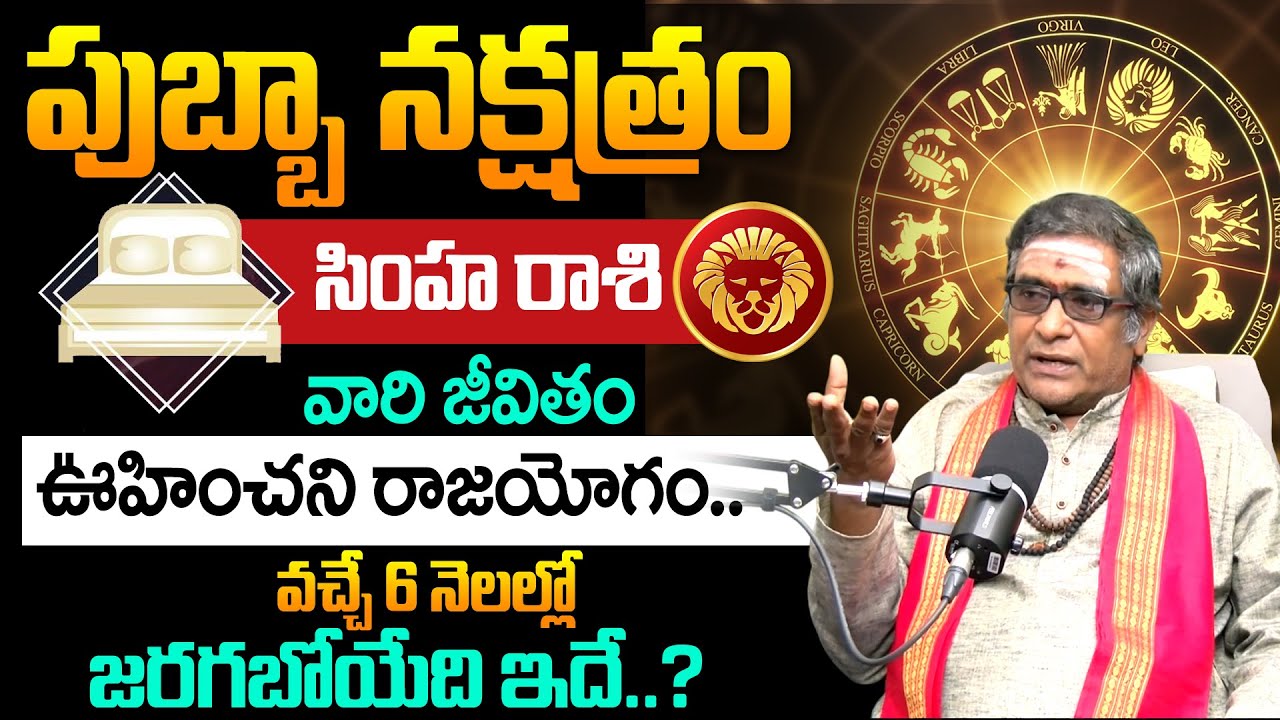 Pubba Nakshatra (Simha Rasi) 2025 After 6 Months Characteristics In Telugu | BRK