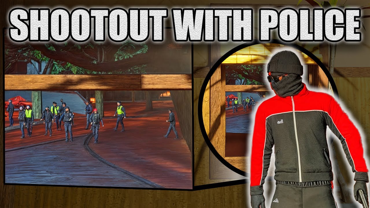 I had a SHOOTOUT with the POLICE in UK GTA RP