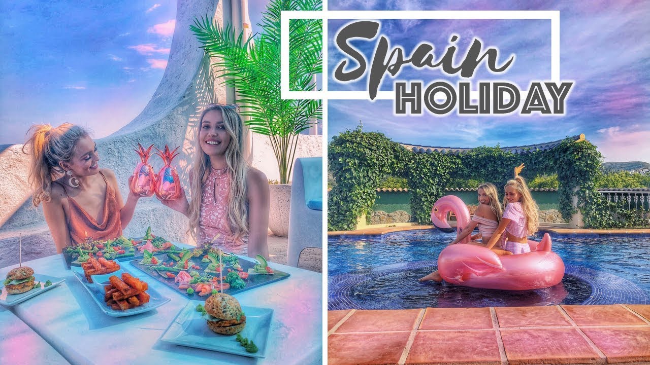 SPAIN HOLIDAY VLOG \\ GIRLS TRIP WITH MISHA GRIMES // SUMMER TRAVEL 2018