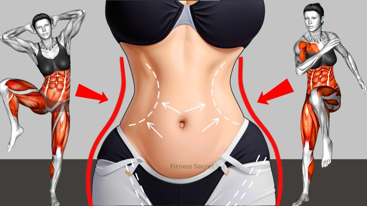 30-Min STAND SHRED Standing Workout To Kill Stubborn Belly Fat With New Exercises🔥Results in 14 Days