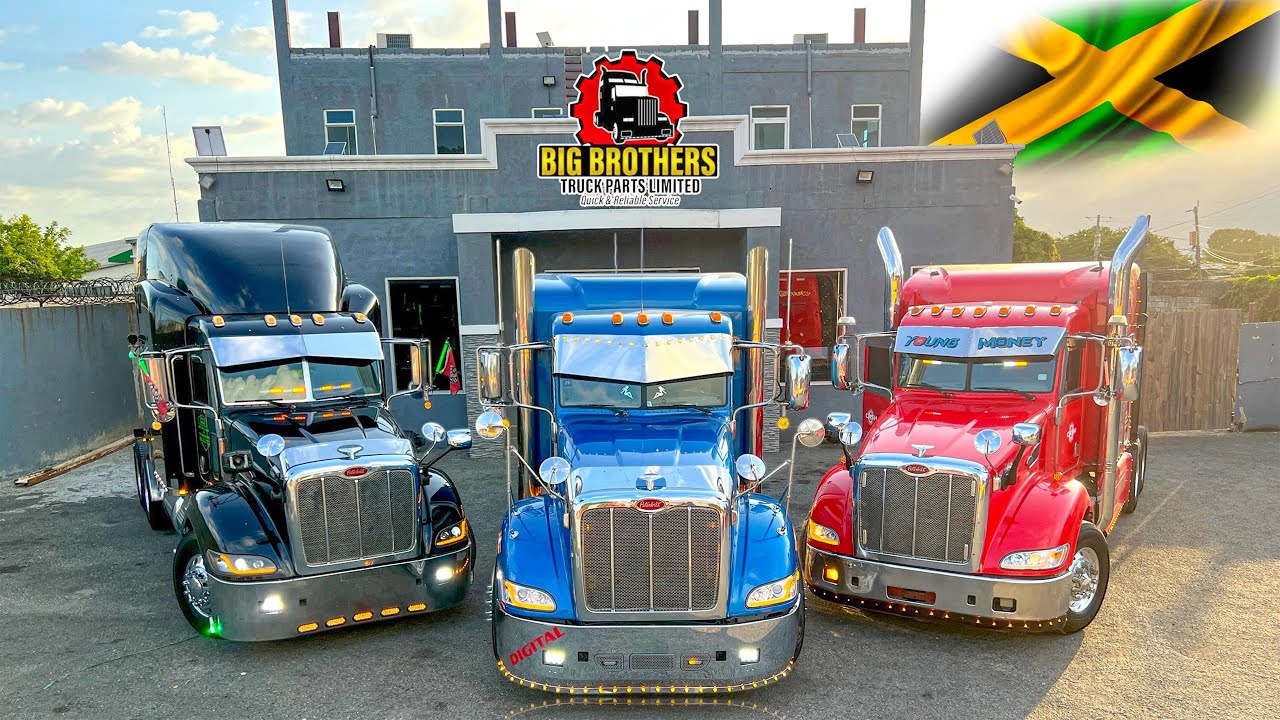 BIG BROTHERS TRUCK PARTS || Peterbilt 386 Link Up Feat.Digital,CashMoney&Partners Haulage GoodVibes