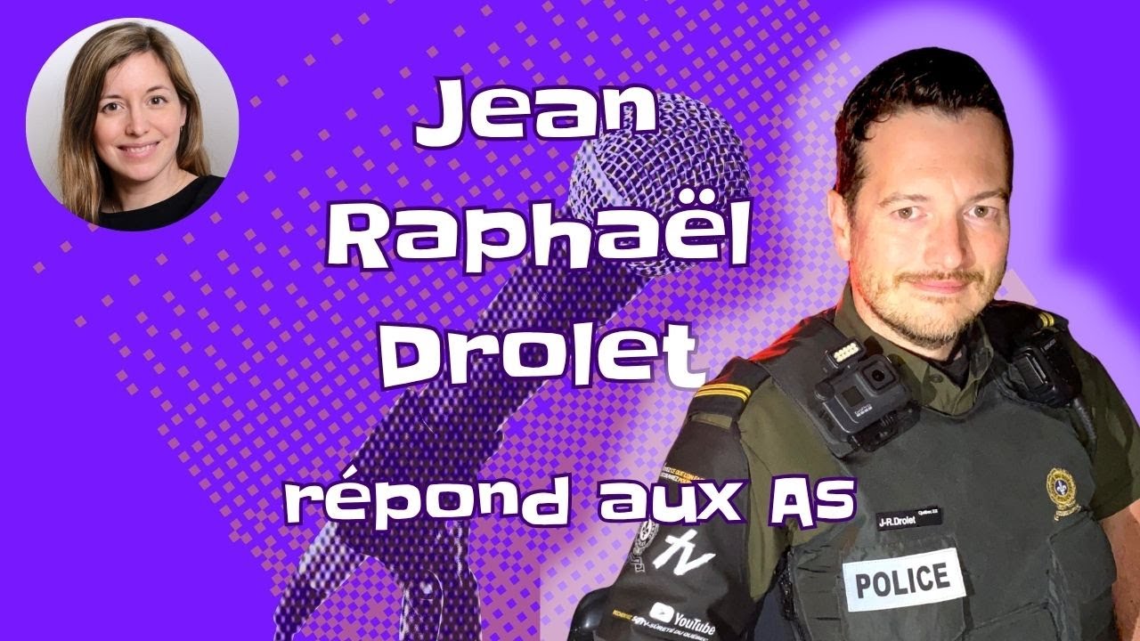Jean Raphaël, le policier de TikTok, répond à tes questions!