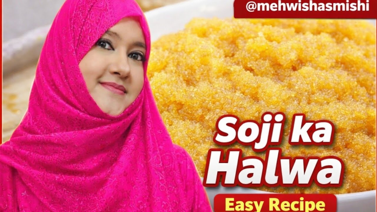 Soji ka Halwa | Easy & Simple Recipe | Bina Zard Rang 👩‍🍳