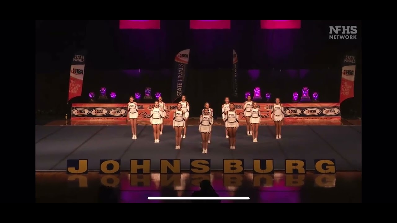 Johnsburg High School IHSA State Cheerleading Finals 2023
