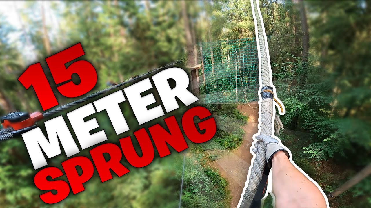VON 15 METER HÖHE SPRINGEN | KLETTERPARK | BestBuddys