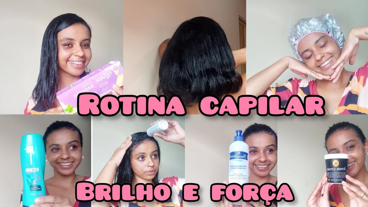 🧖🏽‍♀️ROTINA CAPILAR 🧖🏽‍♀️ TRATAMENTO PARA CABELOS OPACOS E FRACOS