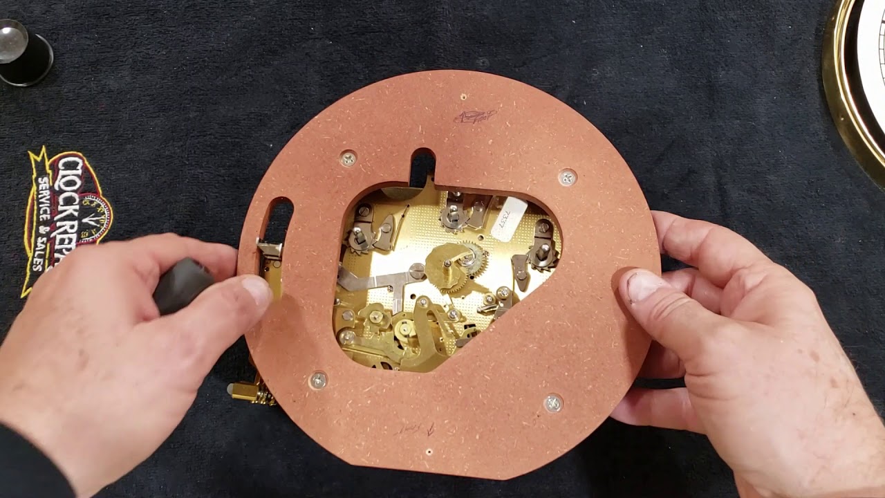Replacing A Howard Miller Wall Clock Movement