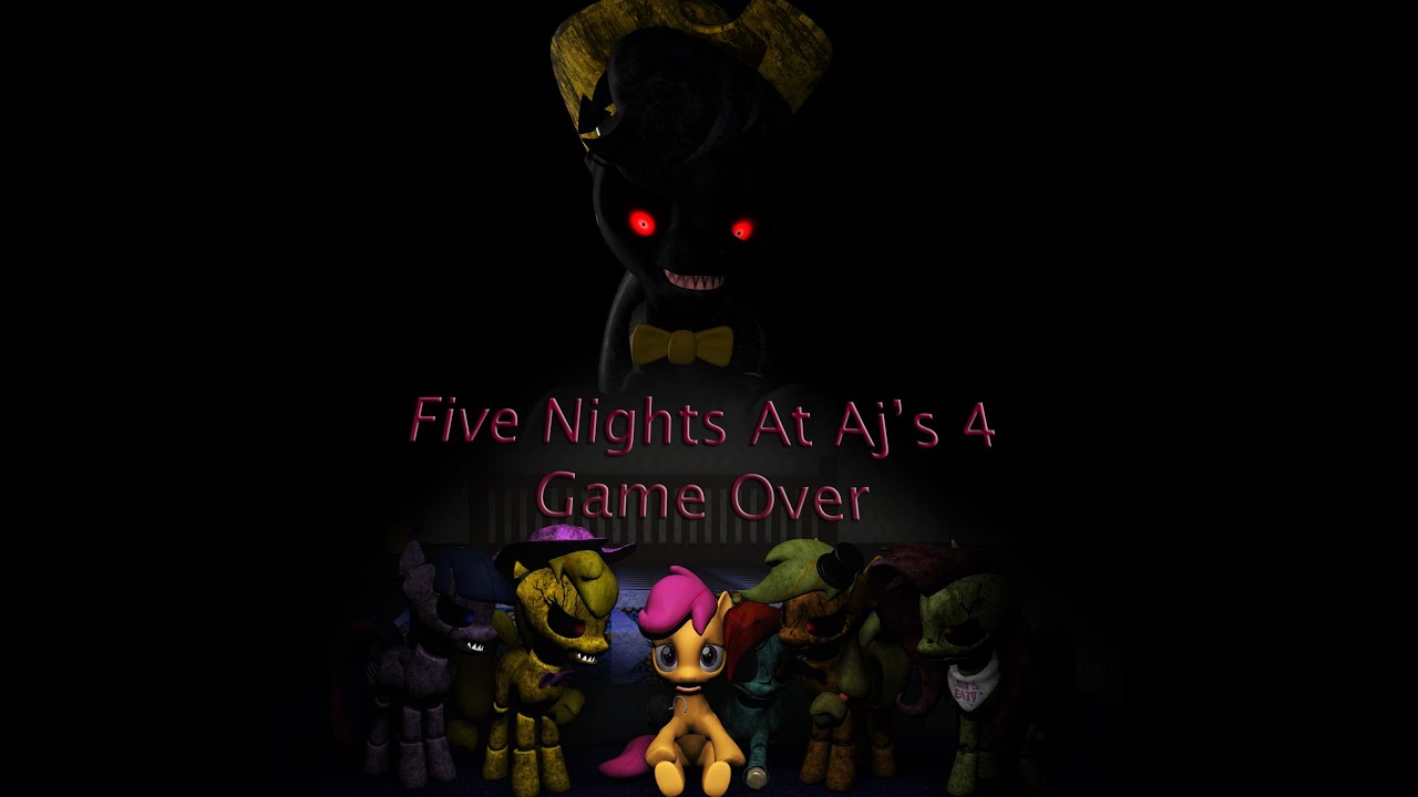 [SFM] Five Nights at Aj's 4 Song (GAME OVER)