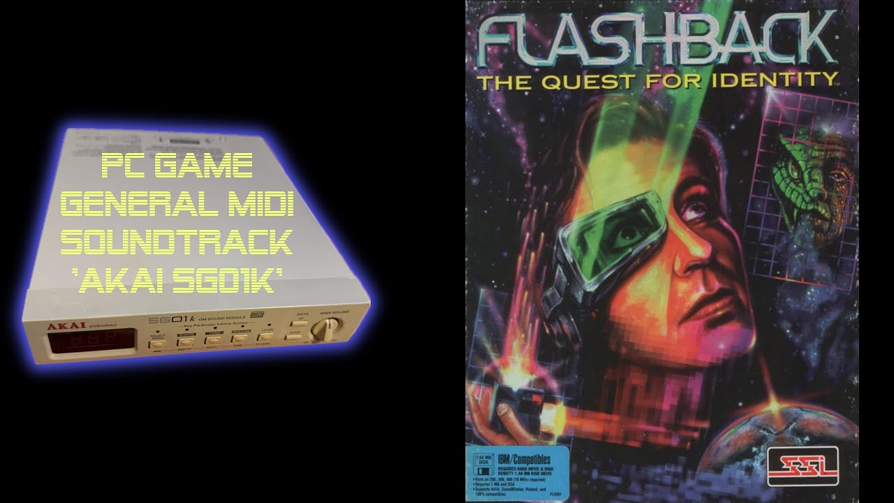 Flashback - The Quest for Identity (1993) - Akai SG01k - MIDI Soundtrack | OST