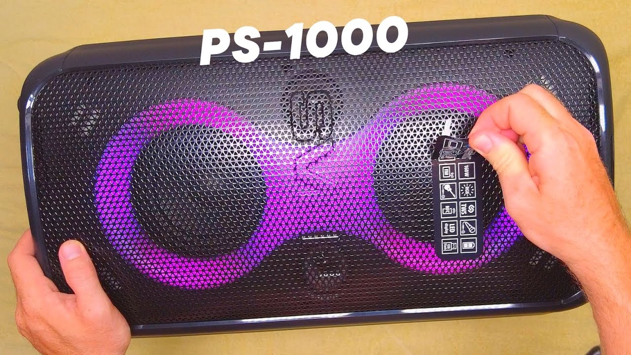 МЫ НАВАЛИВАЕМ БАС SVEN PS-1000