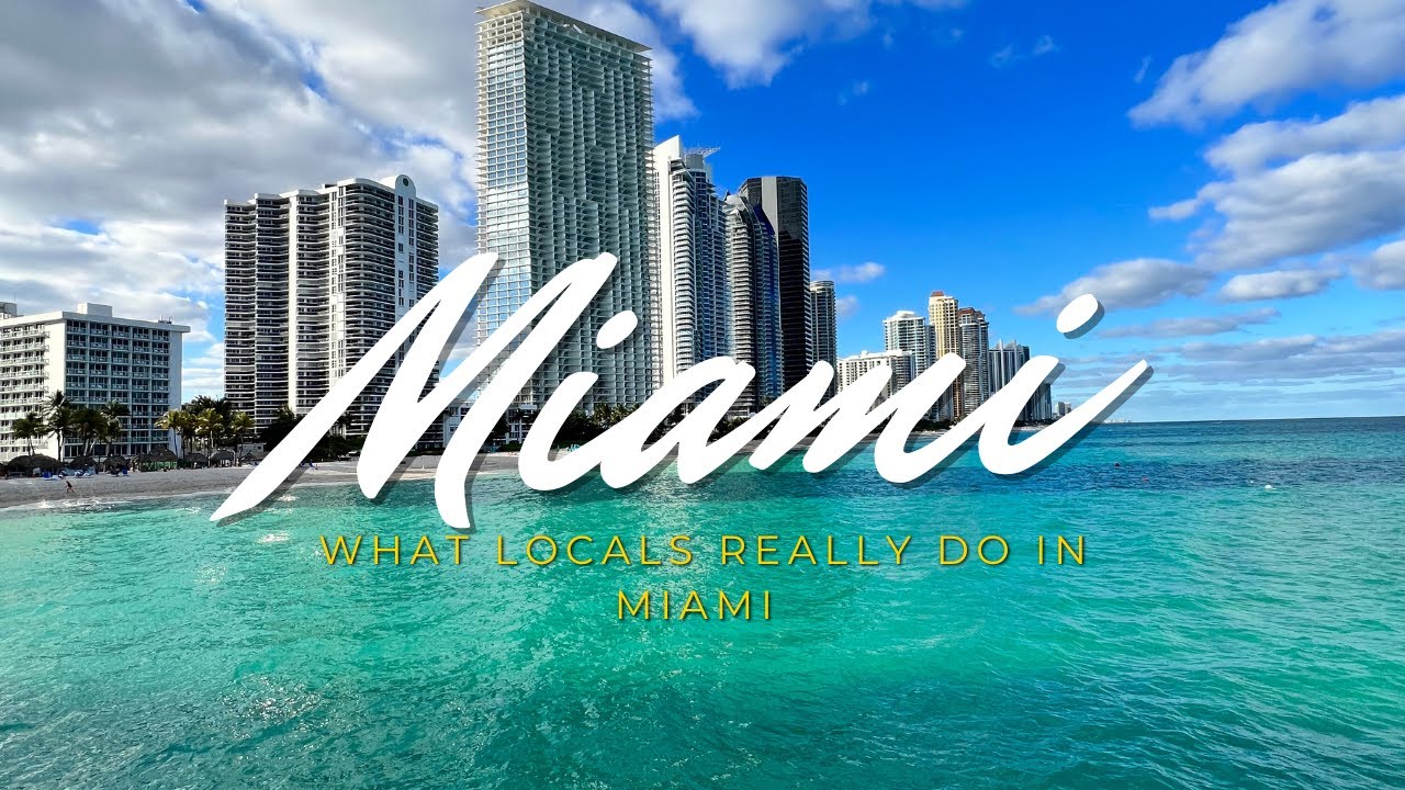 What Locals Really Do in Miami | No Alcohol, No Clubs, Just Real Life