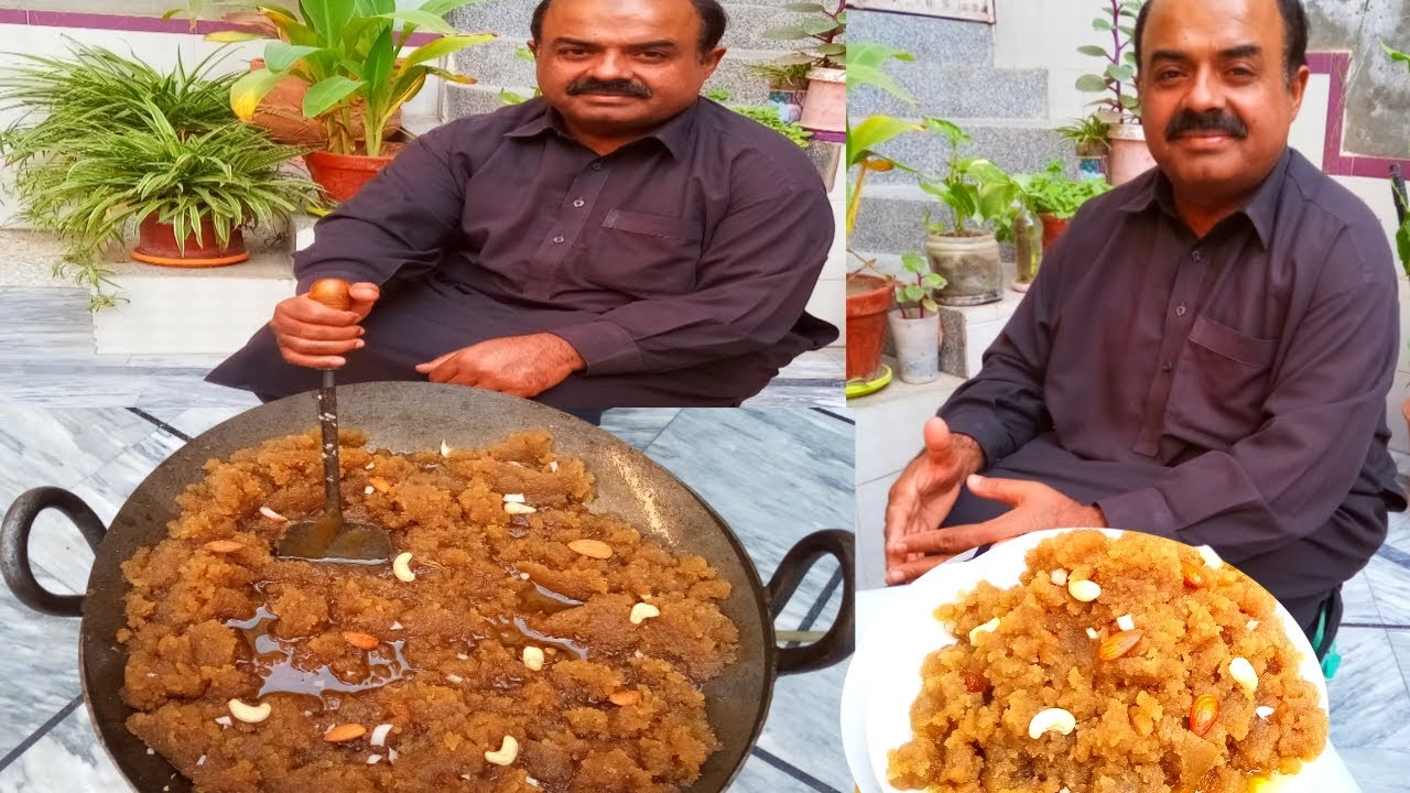 GUR  KA MAKHANDI HALWA || Gur Aur Suji Ka Halwa Recipe || Makhadi Halwa Recipe in Urdu
