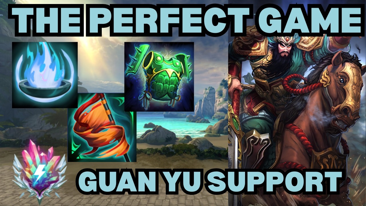 THE PERFECT GAME - Guan Yu Support Smite 2 Gameplay