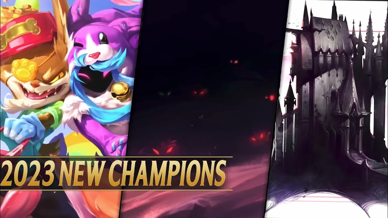2023 NEW CHAMPIONS - Milio, Naafiri, Vampire Jungler, Artistic Mage - New Skins - League of Legends