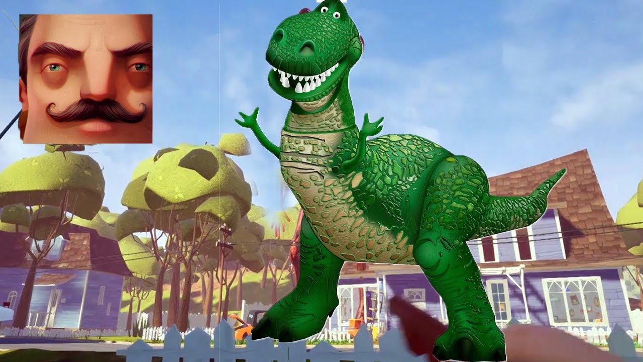 Hello Neighbor - My New Neighbor REX Toy Story 4 Final History Gameplay Walkthrough