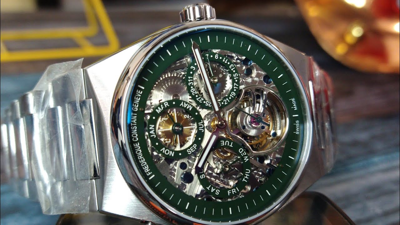 Frederique Constant FC-975GR4NH6B Highlife Tourbillon Emerald Limited Edition Perpetual Calendar
