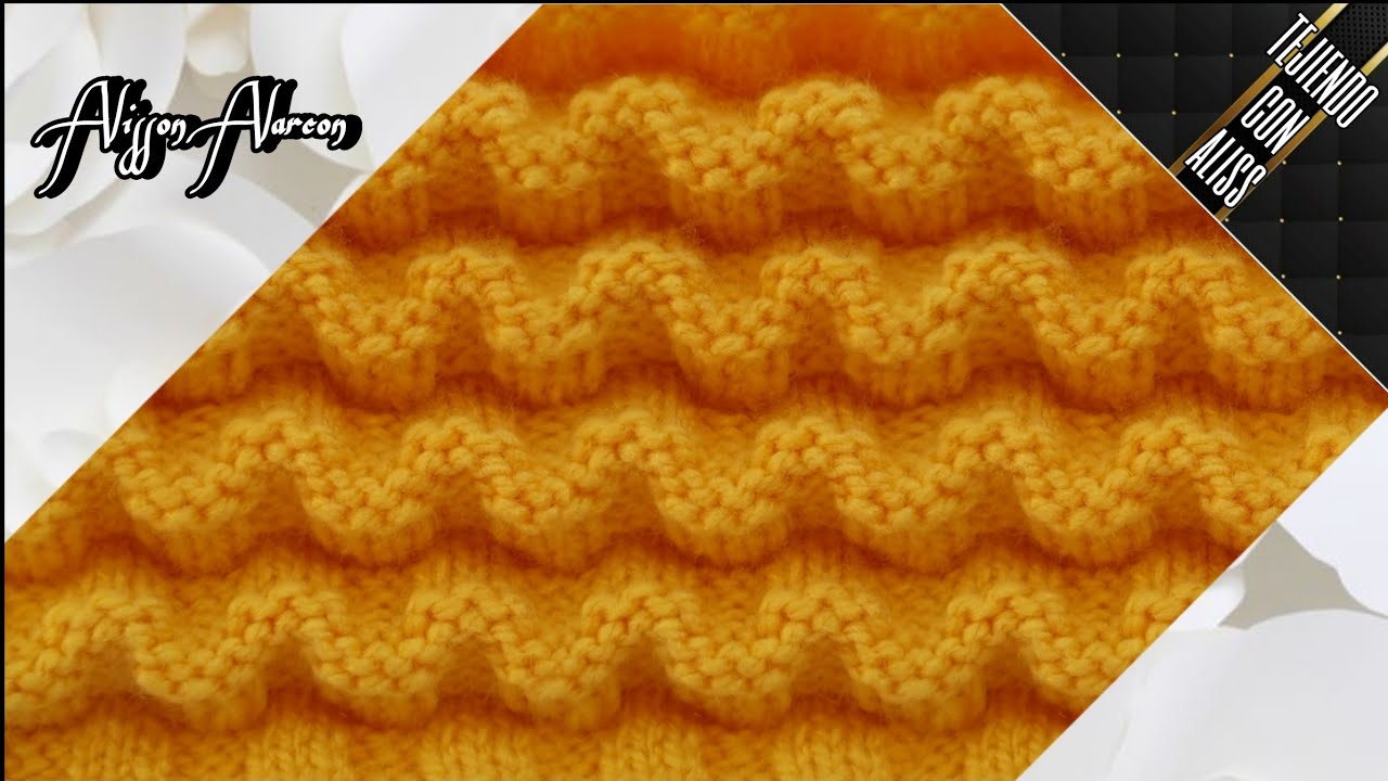 #602 - TEJIDO A DOS AGUJAS / knitting patterns / Alisson . A