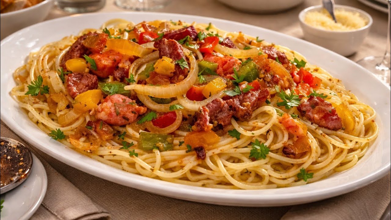 VOCÊ VAI QUERER FAZER HOJE!!🫵🤠 | Macarrão Torpedo🚀 #receitafacil #macarronada