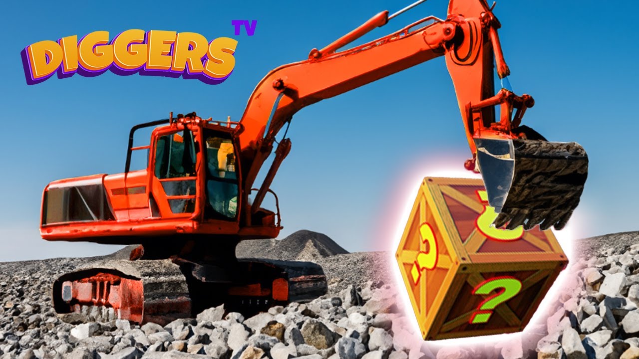 🦺 Learn about Diggers: Quarry to Road Construction 👷 Excavators, Dump Trucks & MORE Diggers for Kids