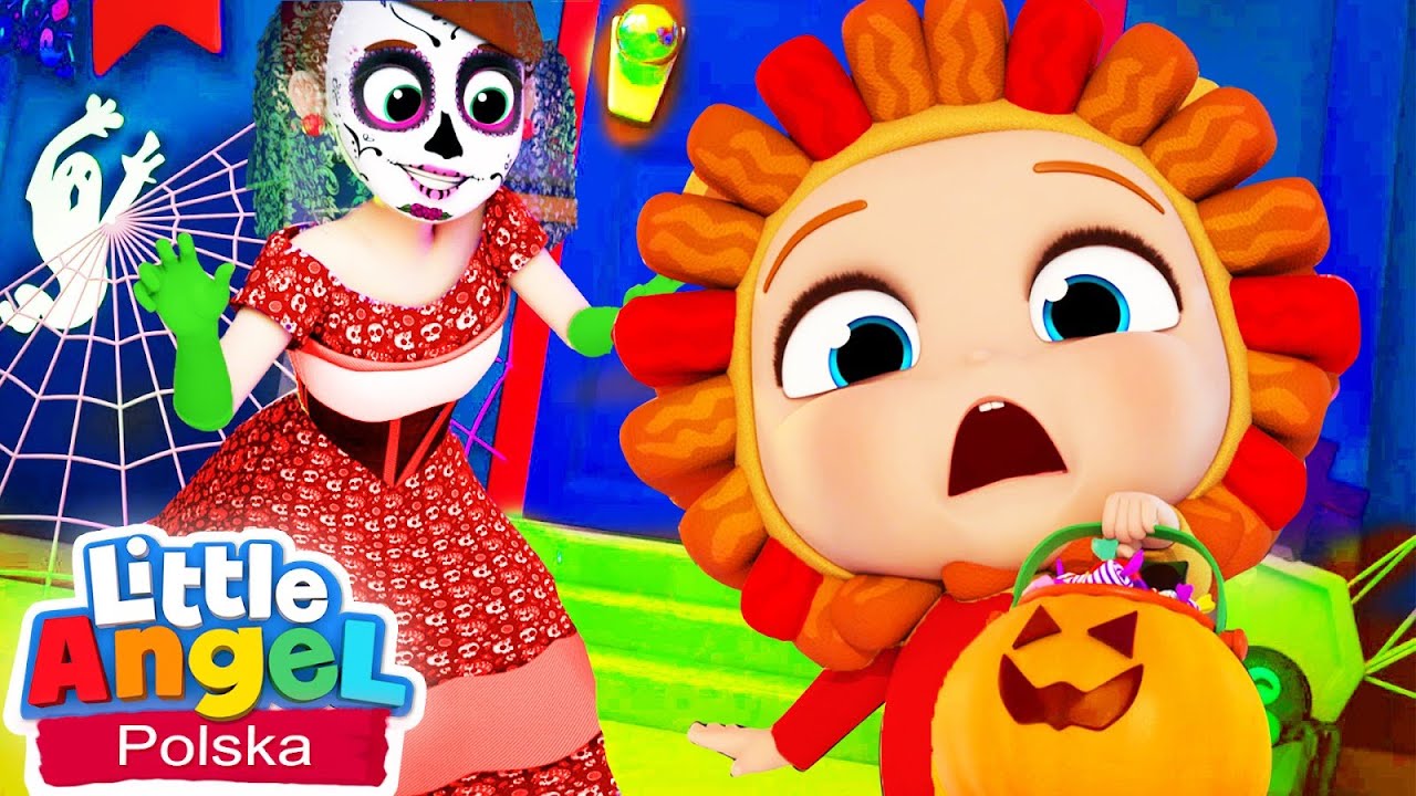 Nie bójcie się w Halloween | Piosenki Dla Dzieci | Little Angel Po Polsku