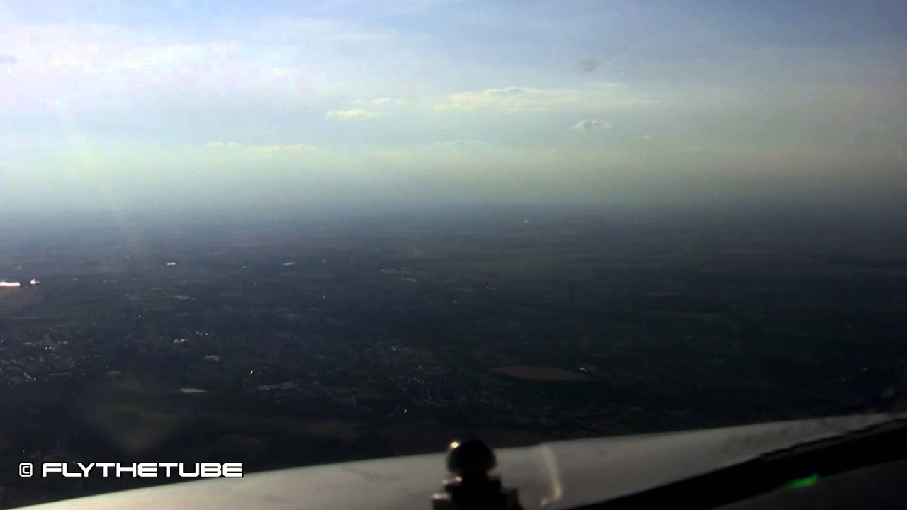 VOR Approach to RWY30 PRG / LKPR  Airport, HD Cockpit view