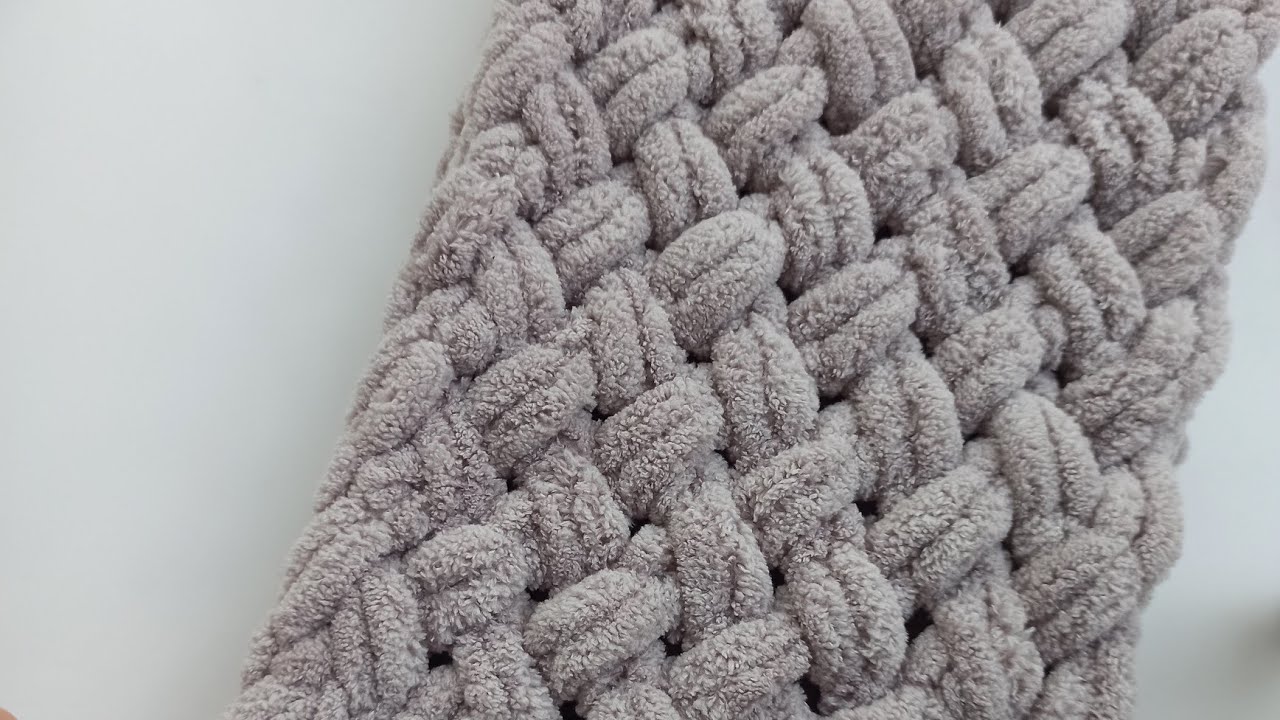 PUFFY İP HASIR MODEL ATKI YAPILIŞI #puffi #balaklava
